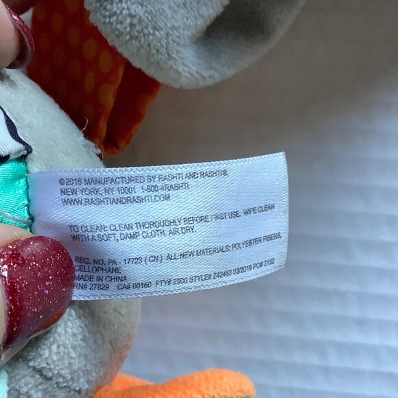 Spark Create Imagine Elephant Baby Rattle & Teether Set For Infants - Picture 7 of 10